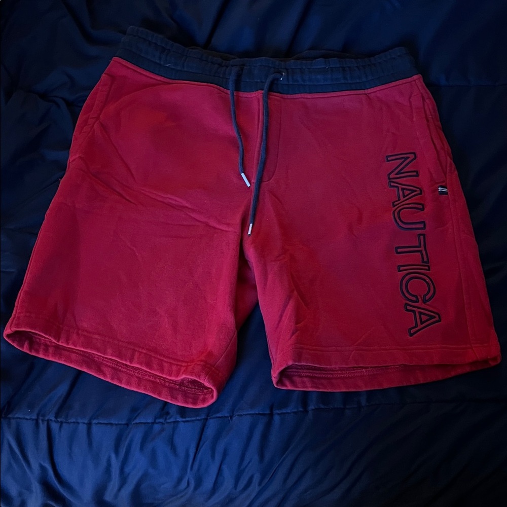 Nautica Red and Navy Casual Shorts